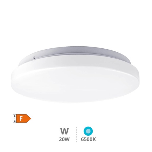 [203605046] Plafón techo LED Elda 20W 6500K