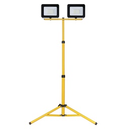 [202605005] LED floodlight With tripod 2x30W 6500K IP65