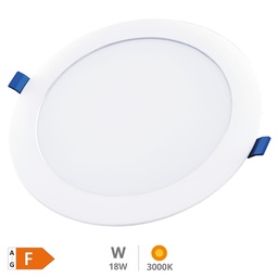 [201000043] Belur round recessed downlight 18W 3000K White