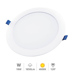 [201000044] Belur round recessed downlight 18W 4000K White