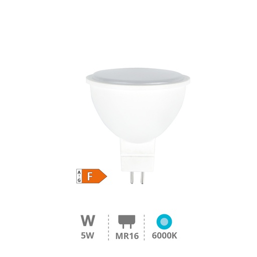 [200621020] Bombilla LED dicroica 5W MR16 6000K 12V