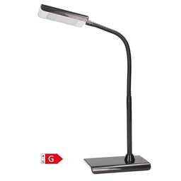 [204205006] Candeeiro de secretária LED Susua 6 W Negro