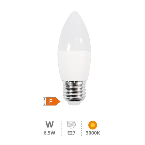 [200695024] Bombilla LED vela 6,5W E27 3000K