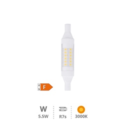 [200650027] R7s LED lamp 78mm 5,5W 3000K