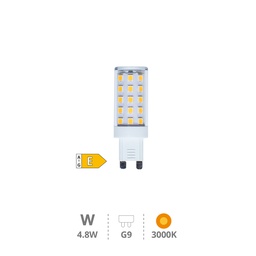 [200675032] Bombilla LED SMD 4,8W G9 3000K