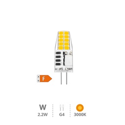 [200675021] Bombilla LED SMD 2,2W G4 3000K 12V