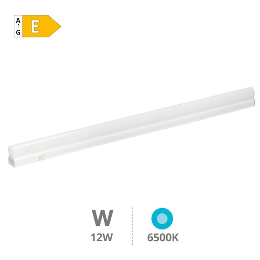 [203800038] Regleta LED T5 Belo 870mm 12W 6500K
