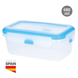 [401030013] Airtight plastic tupper 680ml