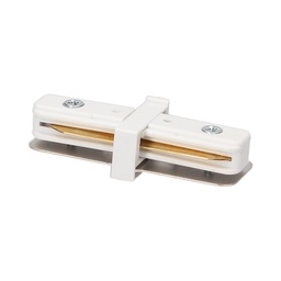 [202210002] Straight jointure for tracklight fixture White