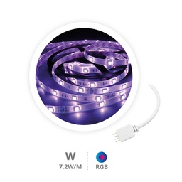 [204030009] 5M 7,2W/M LED strip RGB IP20 24V