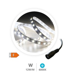 [204030012] 5M 12W/M LED strip 6000-6500K IP20 24V