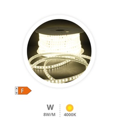 [204030023] 50M 8W/M LED strip 4000-4500K IP65 230V