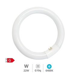 [200800007] Tubo fluorescente circular T9 trifósforo 22 W G10q 6400 K