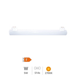 [200615004] Bombilla linestra LED 5W S14s 2700K