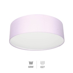 [203600005] Gemena fabric ceiling lamp 2xE27 Lavander