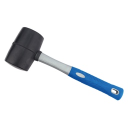 [502060008] Rubber mallet with fiberglass handle 680gr