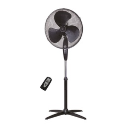 [300000017] Ventilateur sur pied avec commande 43 cm 45 W Noir