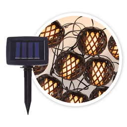 [204810003] Grinalda decorativa solar LED Tenali 2 m 2600–2700 K IP44