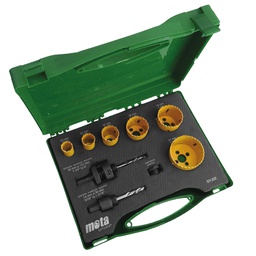 [502005002] Set of 6 hole saws 19, 22, 32, 38, 44 y 57mm