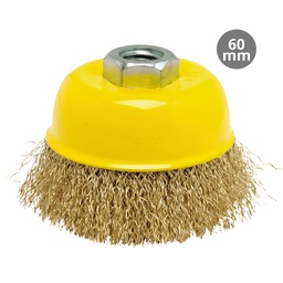 [502003009] Brosse boisseau à fil métal ondulé 60mm