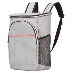 [401055009] Bolsa mochila térmica porta alimentos 14L Gris