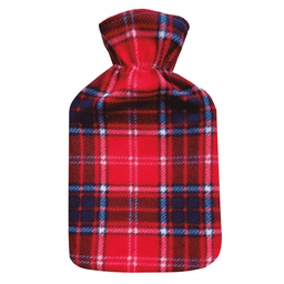 [400060018] Bouillotte 2 L Carreaux écossais rouge