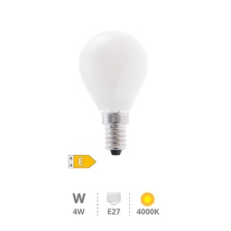 [200690078] Bombilla LED esférica Serie Cristal 4W E14 4000K