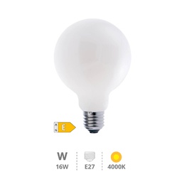 [200626012] Bombilla LED globo Serie Cristal 16W E27 4000K