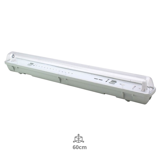 [203200014] Pantalla estanca para tubo LED T8 60cm