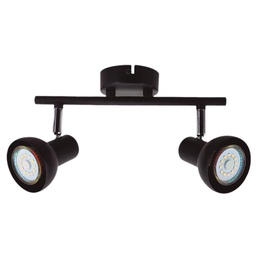 [202000038] Kaitola series double linear spotlights GU10 Black