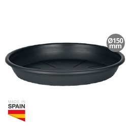 [403030016] Plato para maceta Ø150mm Gris antracita