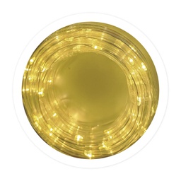 [204690073] Tube LED flexible 4 M. 6 mm d'épaisseur. Câble : 1,5 M. Avec transformateur multifonction, minuterie et mémoire. Lumière chaude.