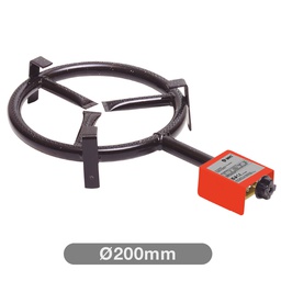 [401025008] Ø200mm gas burner for Ø260mm to Ø360mm paellas