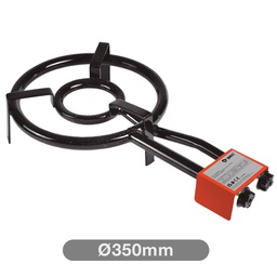 [401025011] Quemador de gas doble Ø350mm para paelleras de Ø200mm a Ø500mm