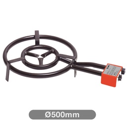 [401025013] Double Ø500mm gas burner for Ø360mm to Ø700mm paellas