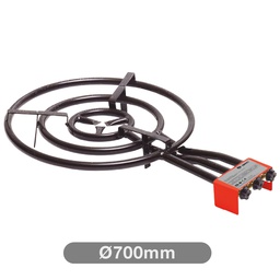 [401025015] Triple Ø300mm gas burner for Ø360mm to Ø900mm paellas