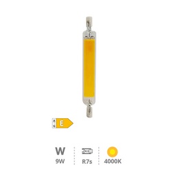 [200650055] Bombilla lineal LED COB 118mm R7s 9W 4000K