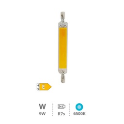 [200650056] Bombilla lineal LED COB 118mm R7s 9W 6500K