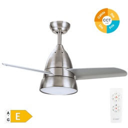 [300005049] Ventilateur de plafond avec commande 36' CCT 3 pales Blanc