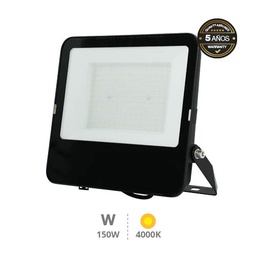 [202600110] Serie Liwale Aluminum LED floodlight 150W 4000K IP65 Black - Pro Line