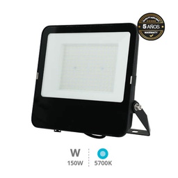 [202600111] Serie Liwale Aluminum LED floodlight 150W 5700K IP65 Black - Pro Line