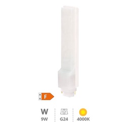 [200630019] Ampoule LED PL 9W G24 180º 4000K