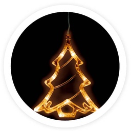 [204635021] Pine tree LED hanging decoration