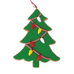 [204635024] Decoración colgante para árbol abeto navideño