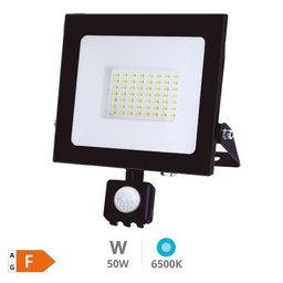 [601505001] LED sensor floodlight 50W 6500K IP65 Black - Libertina