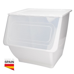 [402030011] CESTO RECTANGULAR MIMBRE BLANCO 14L. (copia)