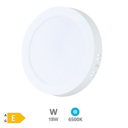 [600505002] Downlight superficie LED redondo 18W 6500K Blanco - Libertina