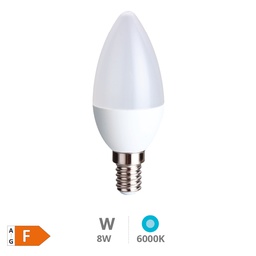 [600015003] Ampoule à LED flamme 8 W E14 6000K - Libertina