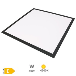 [203400029] Painel encastrável ultrafino LED Sabha 40 W 4200 K Preto