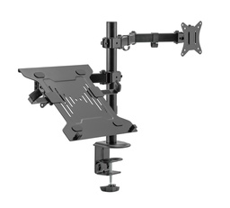 [500080012] Steel Monitor Arm with Laptop Tray